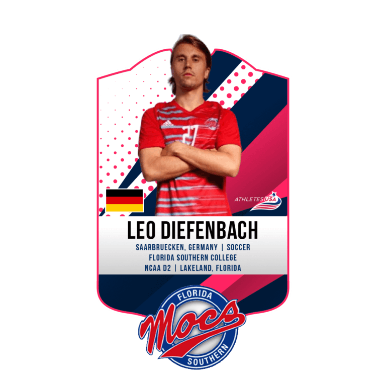 Leo Diefenbach - Athletes USA platziert
