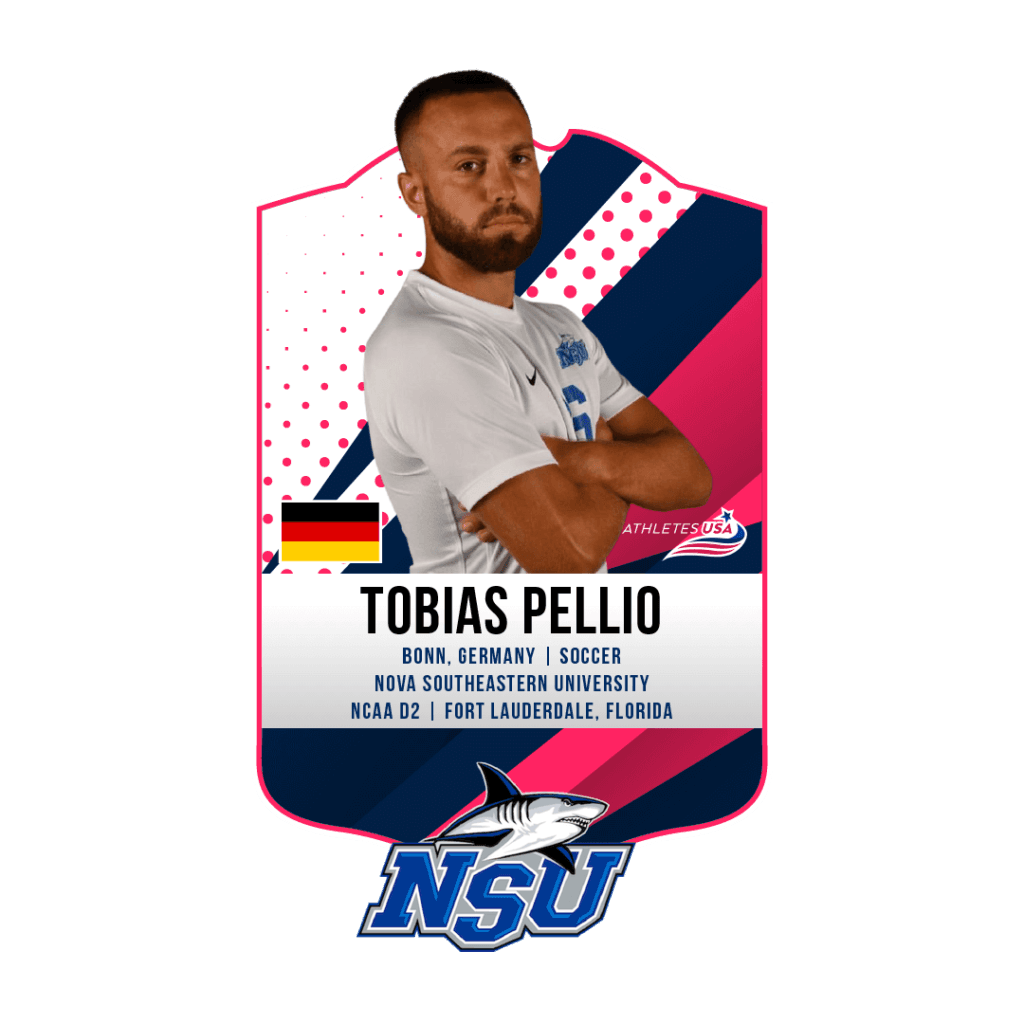 Tobias Pellio - Athletes USA Sportstipendium